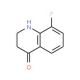 8-Fluoro-2,3-dihydroquinolin-4-one (CAS 38470-28-9) - chemical structure image