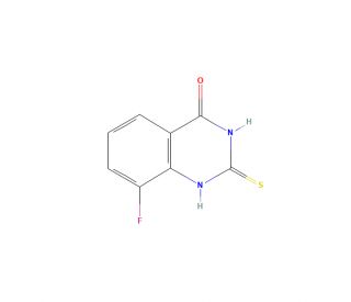 8-Fluoro-2-mercaptoquinazolin-4(3H)-one (CAS 1597549-01-3) - chemical structure image