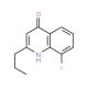 8-Fluoro-2-propyl-4-quinolinol (CAS 1070879-95-6) - chemical structure image