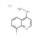 8-Fluoro-4-hydrazinoquinoline hydrochloride (CAS 1171070-31-7) - chemical structure image