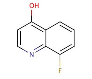 8-Fluoro-4-hydroxyquinoline (CAS 63010-71-9) - chemical structure image