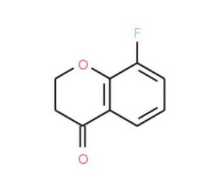 8-Fluoro-4-oxo-chroman (CAS 111141-00-5) - chemical structure image