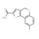 8-fluoro-4H-thieno[3,2-c]thiochromene-2-carboxylic acid - chemical structure image