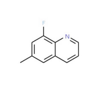 8-fluoro-6-methylquinoline - chemical structure image