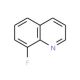 8-Fluoroquinoline (CAS 394-68-3) - chemical structure image
