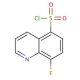 8-fluoroquinoline-5-sulfonyl chloride - chemical structure image