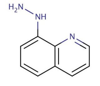 8-Hydrazinoquinoline (CAS 91004-61-4) - chemical structure image