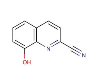 8-Hydroxy-2-quinolinecarbonitrile (CAS 6759-78-0) - chemical structure image