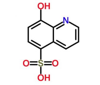 8-Hydroxy-5-quinolinesulfonic acid hydrate (CAS 207386-92-3) - chemical structure image