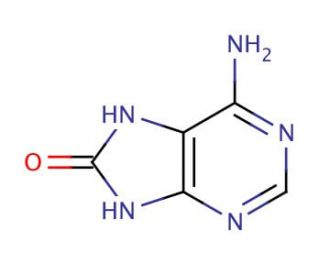 8-Hydroxy Adenine - chemical structure image