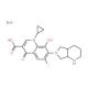 8-Hydroxy Moxifloxacin Hydrobromide (CAS 1292904-74-5) - chemical structure image