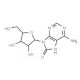 8-Hydroxyadenosine (CAS 29851-57-8) - chemical structure image