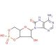 8-Hydroxyadenosine 3′:5′-cyclic monophosphate (CAS 31356-95-3) - chemical structure image