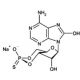 8-Hydroxyadenosine-3′,5′-monophosphorothioate, Rp-isomer - chemical structure image