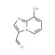 8-Hydroxyimidazo[1,2-a]pyridine-3-carbaldehyde (CAS 1033202-04-8) - chemical structure image