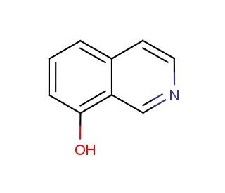 8-Hydroxyisoquinoline (CAS 3482-14-2) - chemical structure image