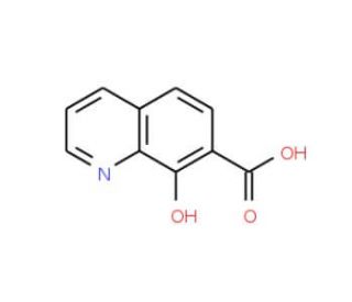 8-Hydroxyquinoline-7-carboxylic acid (CAS 19829-79-9) - chemical structure image