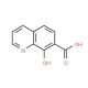 8-Hydroxyquinoline-7-carboxylic acid (CAS 19829-79-9) - chemical structure image