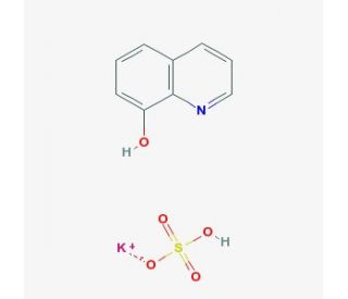 8-Hydroxyquinoline potassium sulphate (CAS 15077-57-3) - chemical structure image