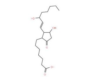 8-iso Prostaglandin E1 (CAS 21003-46-3) - chemical structure image