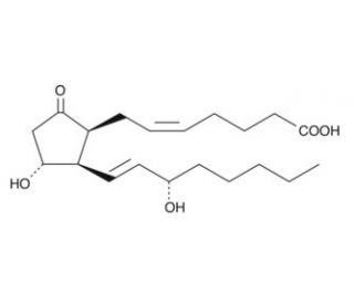 8-iso Prostaglandin E<sub>2</sub> (CAS 27415-25-4) - chemical structure image