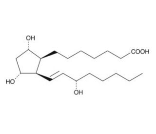 8-iso Prostaglandin F1&alpha; (CAS 26771-96-0) - chemical structure image