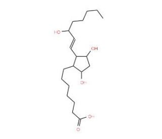 8-iso Prostaglandin F1&beta; - chemical structure image