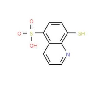 8-Mercaptoquinoline-5-sulphonic acid - chemical structure image