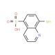 8-Mercaptoquinoline-5-sulphonic acid - chemical structure image