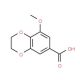 8-methoxy-2,3-dihydro-1,4-benzodioxine-6-carboxylic acid - chemical structure image