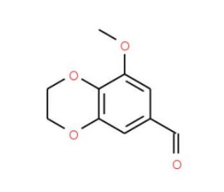 8-Methoxy-2,3-dihydro-benzo[1,4]dioxine-6-carbaldehyde - chemical structure image