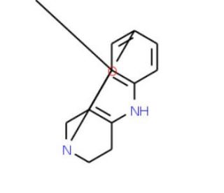 8-Methoxy-2-methyl-2,3,4,5-tetrahydro-1H-pyrido[4,3-b]indole - chemical structure image