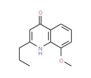 8-Methoxy-2-propyl-4-quinolinol (CAS 1070879-91-2) - chemical structure image