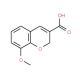 8-methoxy-2H-chromene-3-carboxylic acid (CAS 57543-59-6) - chemical structure image