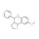 8-Methoxy-4-pyridin-4-yl-2,3,3a,4,5,9b-hexahydro-furo[3,2-c]quinoline - chemical structure image