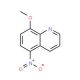 8-methoxy-5-nitroquinoline - chemical structure image