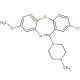 8-Methoxy Loxapine (CAS 70020-54-1) - chemical structure image