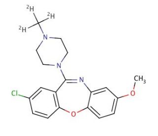 8-Methoxy Loxapine-d3 - chemical structure image