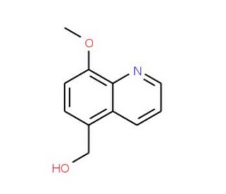 (8-Methoxy-quinolin-5-yl)-methanol - chemical structure image