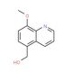 (8-Methoxy-quinolin-5-yl)-methanol - chemical structure image