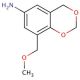 8-(methoxymethyl)-2,4-dihydro-1,3-benzodioxin-6-amine - chemical structure image