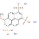 8-Methoxypyrene-1,3,6-trisulfonic acid trisodium salt (CAS 82962-86-5) - chemical structure image