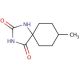 8-methyl-1,3-diazaspiro[4.5]decane-2,4-dione (CAS 707-17-5) - chemical structure image