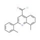 8-methyl-2-(2-methylphenyl)quinoline-4-carbonyl chloride - chemical structure image