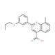 8-Methyl-2-(3-propoxyphenyl)quinoline-4-carboxylic acid - chemical structure image
