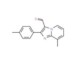 8-Methyl-2-(4-methylphenyl)imidazo[1,2-a]pyridine-3-carbaldehyde - chemical structure image