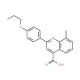 8-Methyl-2-(4-propoxyphenyl)quinoline-4-carboxylic acid - chemical structure image