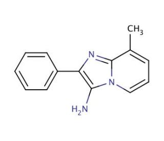 8-methyl-2-phenylimidazo[1,2-a]pyridin-3-amine - chemical structure image