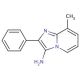 8-methyl-2-phenylimidazo[1,2-a]pyridin-3-amine - chemical structure image