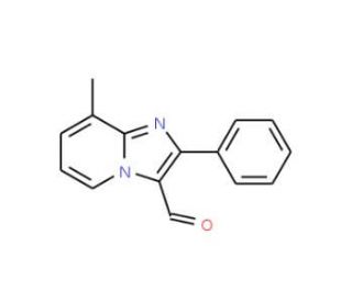 8-Methyl-2-phenylimidazo[1,2-a]pyridine-3-carbaldehyde - chemical structure image